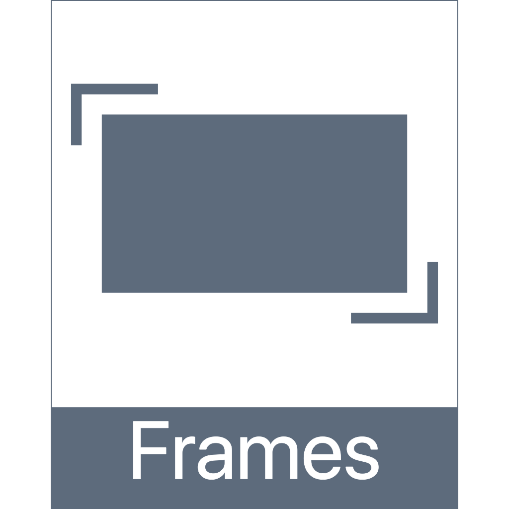 Frames Document Icon